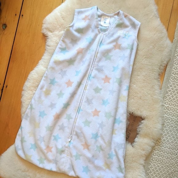 fleece pajamas and fleece sleepsack